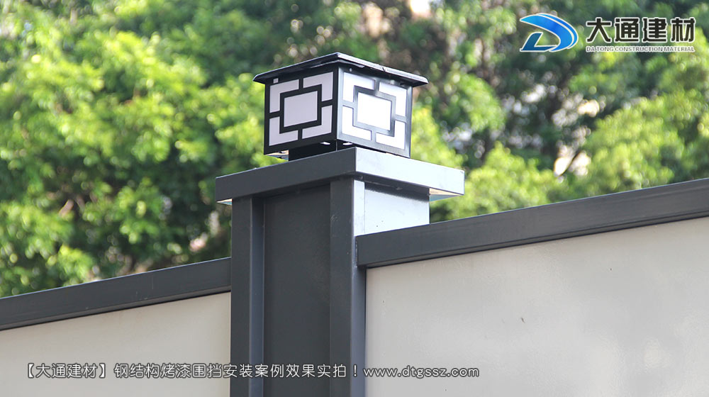 工地施工圍擋，工地施工圍擋安裝效果圖-工地施工圍擋案例，深圳市大通建材有限公司